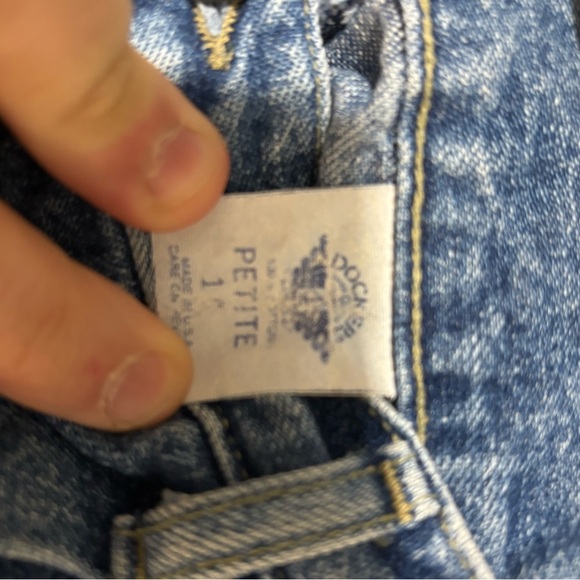 Vintage Dockers Women's High Rise Jeans - Blue - Picture 7 of 11